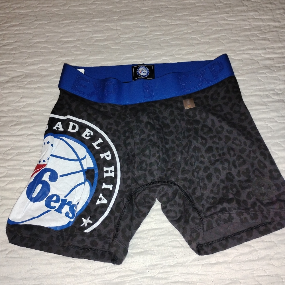 Express Royal Blue Boxer Briefs Philadelphia 76ers Small